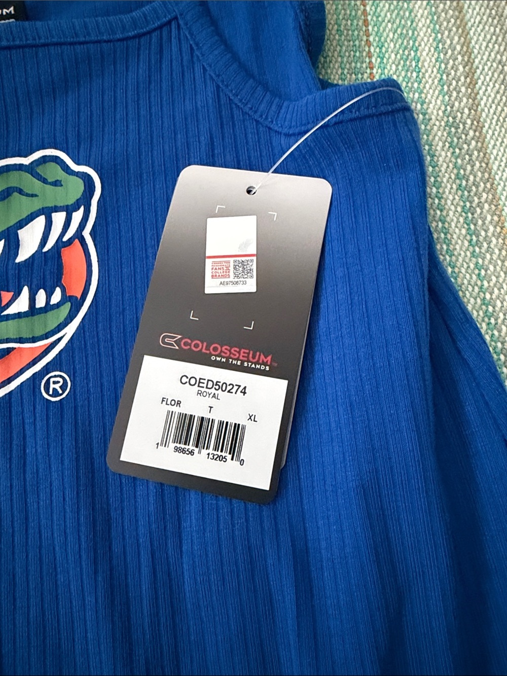 University of Florida Girls Youth Colosseum Royal Florida Gators Tank Dress - Picture 3 of 5